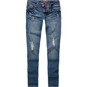 ALMOST FAMOUS Whiskered Womens Skinny Jeans 163013825 