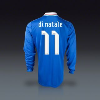 PUMA Antonio Di Natale Italy Long Sleeve Home Jersey 2012  SOCCER 