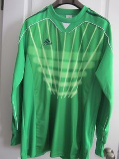 ADIDAS GRAPHIC 11 GOALKEEPER JERSEY NEW GREEN/FOREST ADULT L