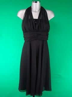   SENSE 40s/50s VINTAGE MARILYN MONROE STYLE SEQUINED HALTERNECK DRESS