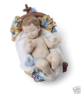 LLADRO INFANT JESUS VIRGINIA GONZALEZ PORCELAIN STATUE