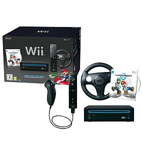 Nintendo Wii Kart Bundle, schwarz + Wii Wheel + Mario Kart im Karstadt 