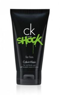 Calvin Klein CK One Shock for Him Body Wash 150ml   Free Delivery 