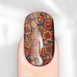 Rebel Nails Nail Wraps   Aztec Pattern for Fingers   Free Delivery 