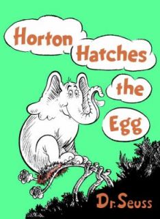 Horton Hatches the Egg by Dr. Seuss 1940, Reinforced, Prebound