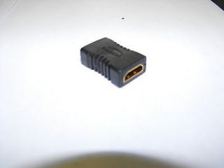 NEW GOLD HDMI Female to HDMI F Connector Adapter extender