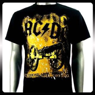 AC/DC Angus Young Heavy Metal Rock Music T shirt Sz M A28