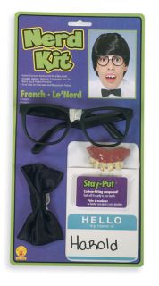   NERD KIT DELUXE COSTUME ACCESSORRIE DRESS UP COSTUME PARTY NEW