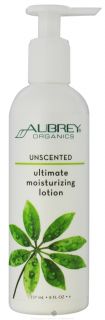 Aubrey Organics   Ultimate Moisturizing Hand & Body Lotion Unscented 