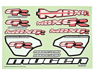 Mugen MBX6R Decal Sheet [MUGE1034]  Stickers & Decals   A Main 