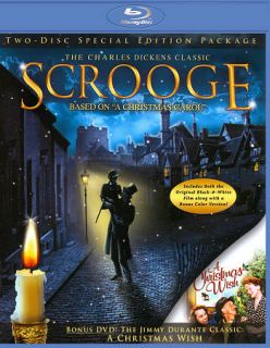 Scrooge Blu ray Disc, 2011, 2 Disc Set