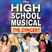 High School Musical The Concert CD DVD CD, Jul 2007, Walt Disney 
