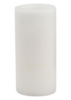 Matalan   Freshly Washed Linen Pillar Candle