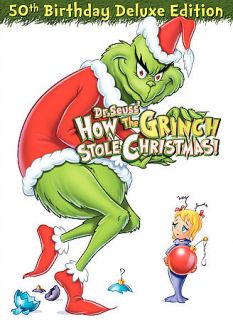 How the Grinch Stole Christmas (DVD, 2006, 50th Birthday Deluxe 