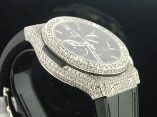 Mens Brand New Custom Hublot Big Bang 44mm Genuine Diamond Watch 10.50 