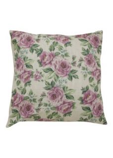 Home Homeware Cushions & Throws Printed Rose Cushion