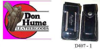 Don Hume Clip Holder Black Hi Gloss New Condition