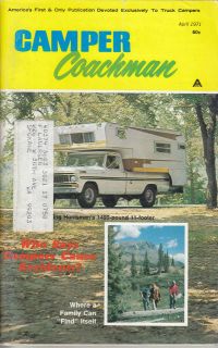   Coachman Magazine 4/71, Truck Compartment Bodies, Huntsman, Smokey Mts