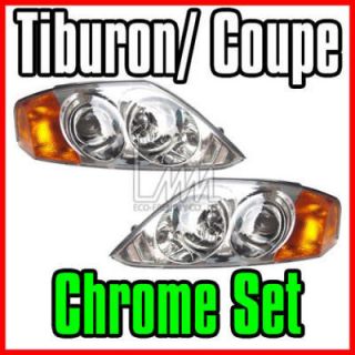   HEAD LAMP SET for 2003 2004 TIBURON/COUPE (Fits 2003 Hyundai Tiburon