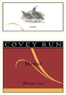 Covey Run Merlot 2002 