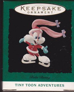 1994 Hallmark Babs Bunny Tiny Toons Adventures Miniature Ornament