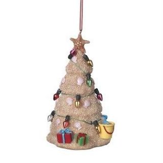   Gift Summer Ocean Beach Sand Castle Bucket Christmas Tree Ornament