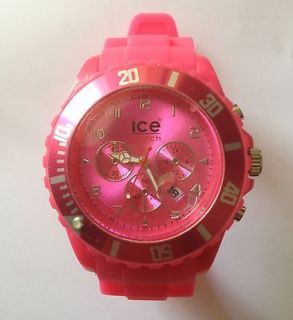 Rose Red Ice Watch fashion jelly watch with Calendar