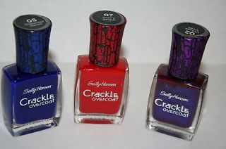   FINGERNAIL POLISH Sally Hansen 07 Cherry Smash 05 DENIM 02 VIOLET