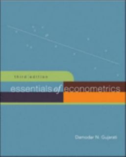 Essentials of Econometrics by Damodar Gujarati 2005, Hardcover