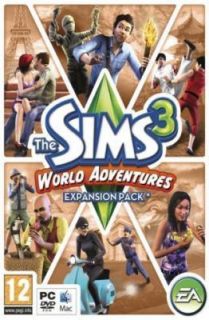 THE SIMS 3 WORLD ADVENTURES EXPANSION PACK PC GAME NEW
