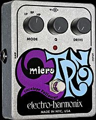 Electro Harmonix Micro Q Tron Envelope Filters Guitar Effect Pedal 