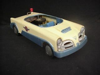 RARE VINTAGE 1956 IDEAL VEHICLE CAR TOY SPECIAL AGENT 99 POLICE 