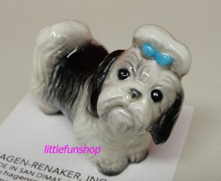 HAGEN RENAKER Dog Miniature Figurine Shih Tzu