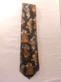 Trombone Neck Tie Black Phineas Creed Notes Music Horn