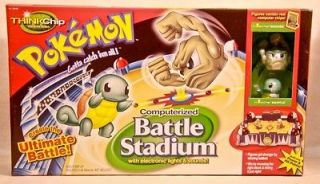   Think Chip Battle Stadium with Geodude & Squirtle Figures Hasbro (MIB