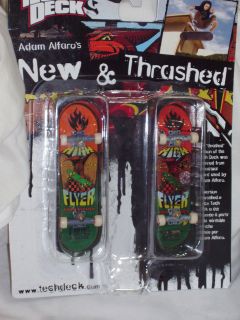 TECH DECK ADAM ALFAROS NEW & THRASHED FINGERBOARDS 96mm NEW IN PACK