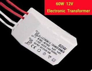 60W Halogen Electronic Transformer For Low Voltage 12V Lamp Bead Blub 