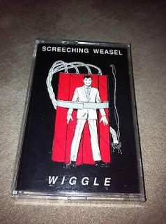 Screeching Weasel Wiggle Cassette Tape Lookout Records #63 Ultra Rare
