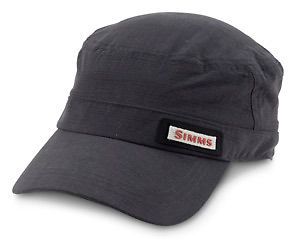 New Simms Field Cap   Coal   One Size Fits Most