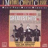 Greatest Hits, Vol. 2 by Smokey Robinson CD, Motown Record Label 