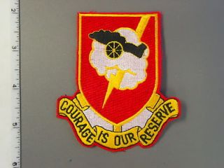 Army 457th Airborne Field Artillery, black lettering, brand new never 