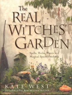 Real Witches Garden (Kate West) BRAND NEW Paperback Spells Herbs 