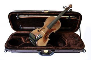 High Quality New Helmke Viotti Glossy 1/2 Size Child Violin w/Locking 