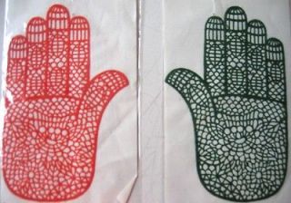   Henna Rubber Reusable Stencil Stencils Mehndi For Temporary Body Art