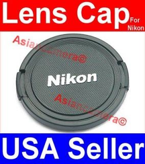 Snap on Front Lens Cap For Nikon Coolpix P90 P 90 Safety Dust Glass 