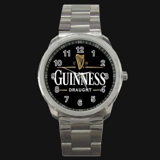 Guinness Beer Logo New Style Metal Watch
