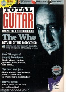 Total Guitar #25 Dec 1996 The Who,Boss GT 5 Multi FX