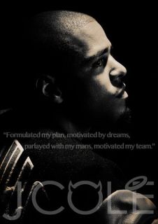 Cole Motivation A1 Poster Dreamville Cole World Friday Night Lights 