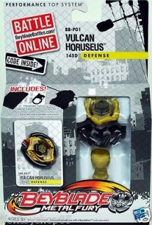 Hasbro Beyblade Metal Fury VULCAN HORUSEUS from USA