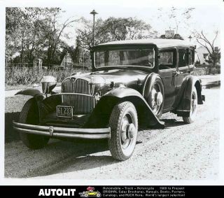 1930 Ruxton Sedan Factory Photograph
